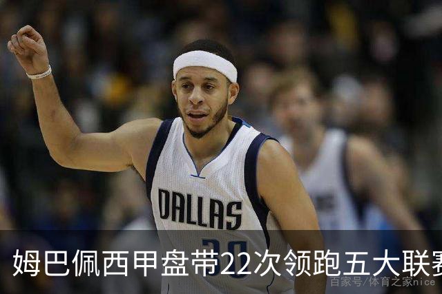 姆巴佩西甲盘带22次领跑五大联赛