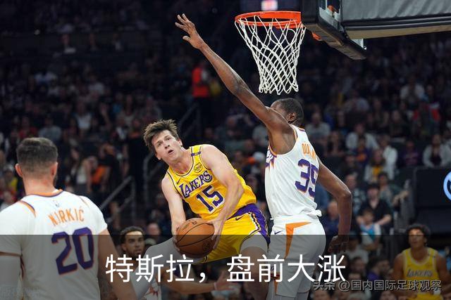 特斯拉，盘前大涨