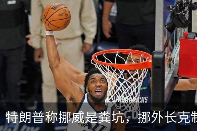 特朗普称挪威是粪坑，挪外长克制回应，直指选情不佳让他失言