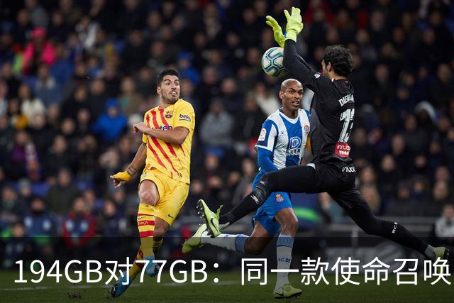 194GB对77GB：同一款使命召唤，两个平台差了117GB