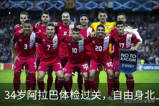 34岁阿拉巴体检过关，自由身北上加盟乌迪内斯